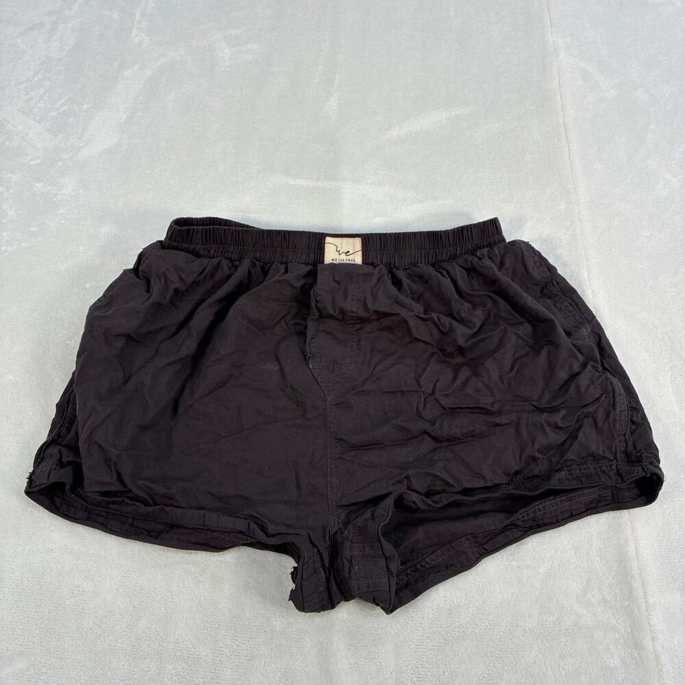 We The Free Intimately Large Dark Grey Boxer Sleep Shorts